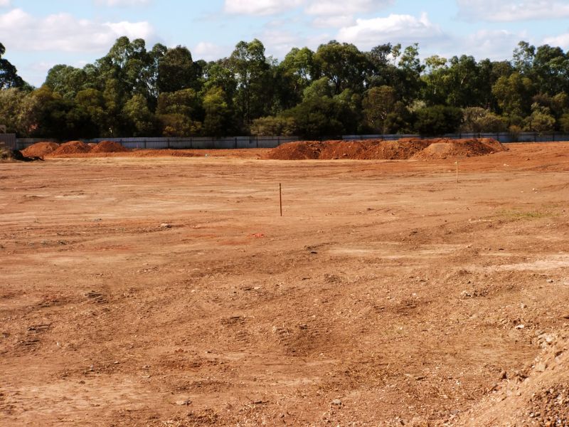 Completed Lot Grading